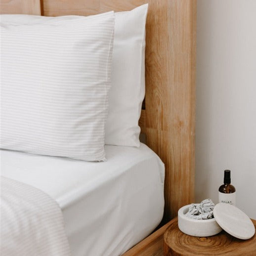 Bamboo Pillowcase Set (Stripe Collection)