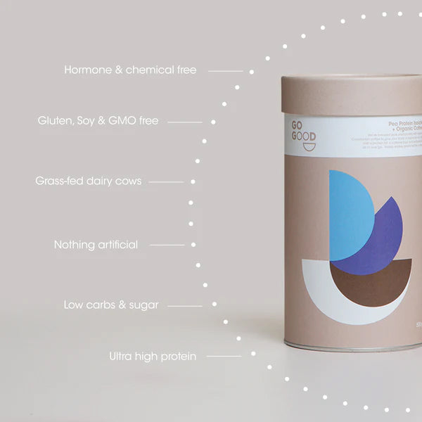 Go Good Pea Protein Isolate + Organic Coffee 500g