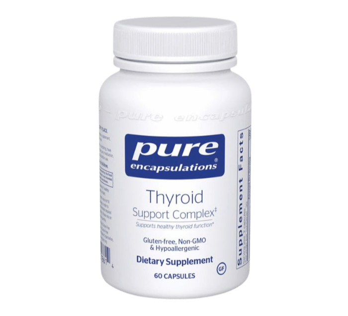 PURE Thyroid Support Complex 60's