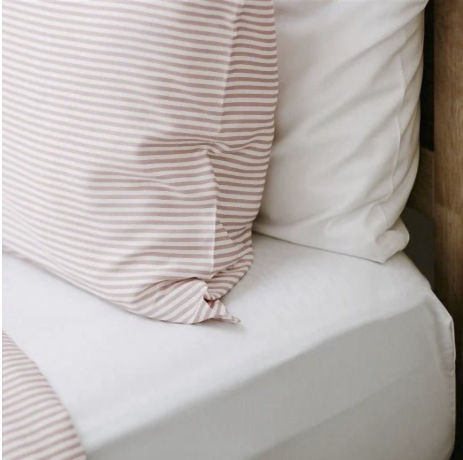 NakedLab Bamboo Pillowcase Set (Stripe)