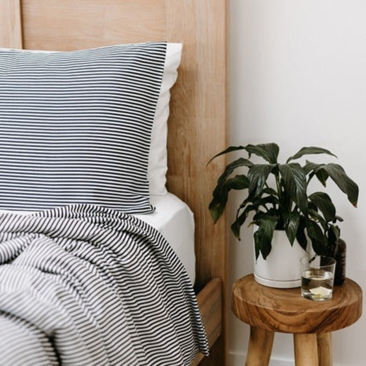 Bamboo Pillowcase Set (Stripe Collection)