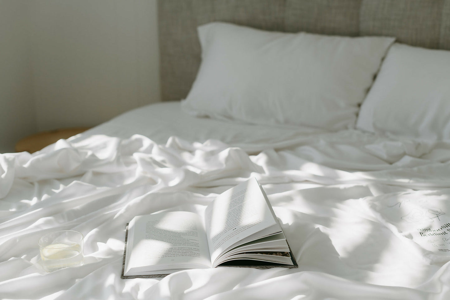 NakedLab Fitted Sheet (Niseko Snow Collection) - Queen