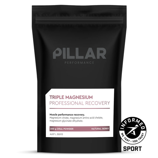 TMPR200P-P_Triple Magnesium Professional Recovery Powder Berry - Pouch (200g)