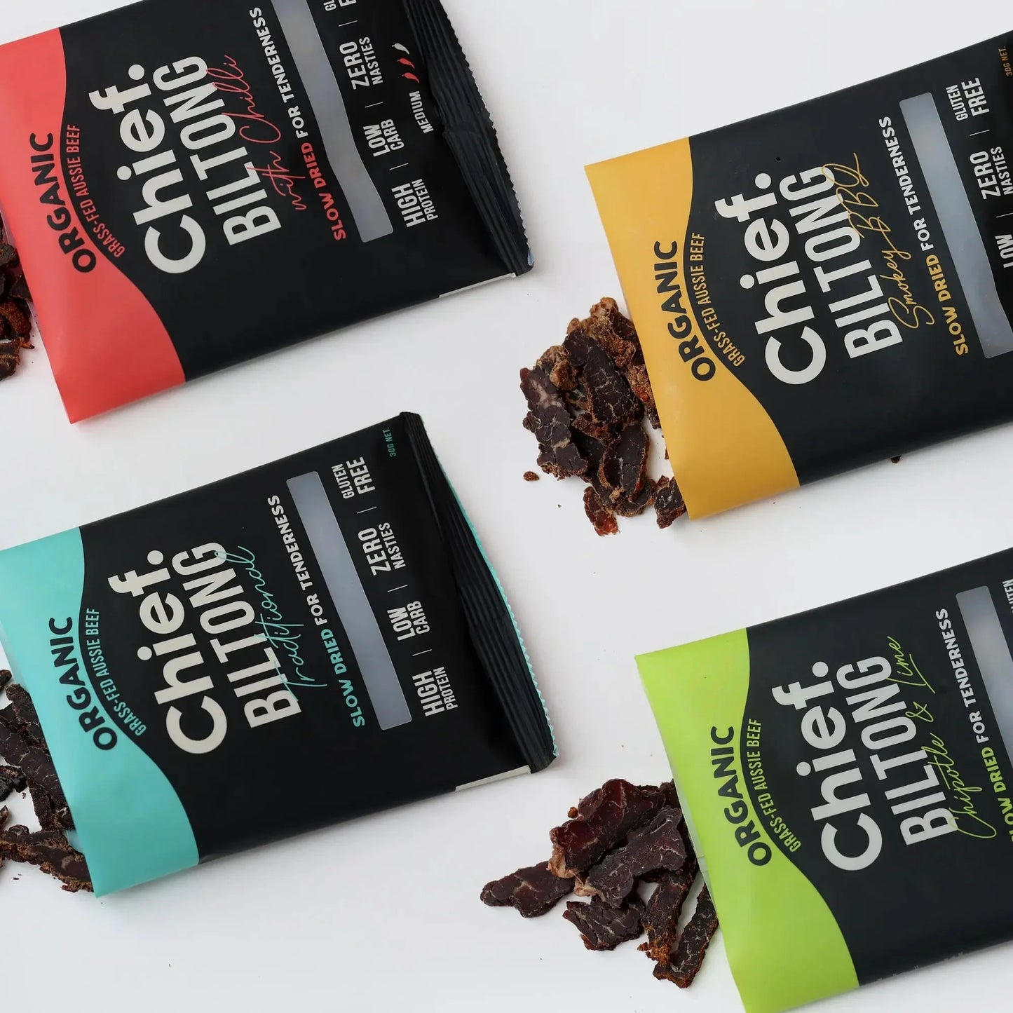Chief. Beef and Chilli Biltong 30g