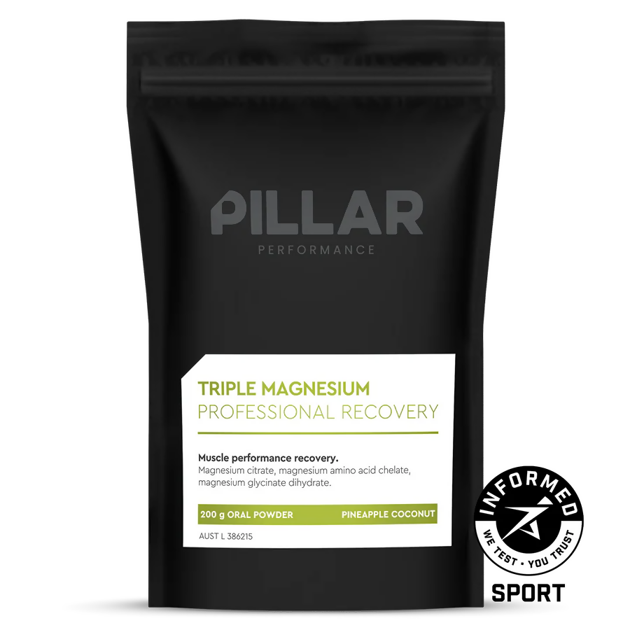 TMPR200PPC-P_Triple Magnesium Professional Recovery Powder Pineapple Coconut Pouch  (200g)
