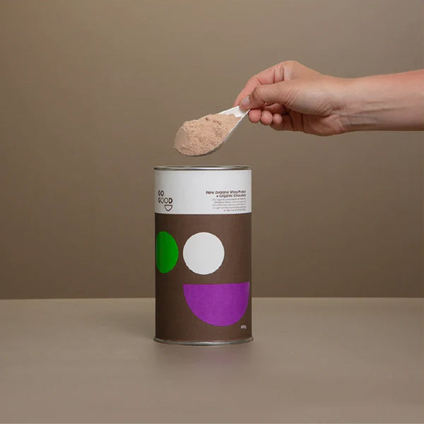 Go Good Whey Protein Powder + Organic Chocolate 500g