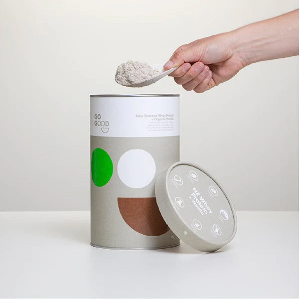 Go Good Whey Protein Powder + Organic Vanilla 500g