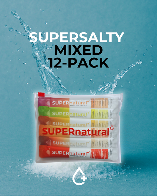 SUPERnatural+ SUPERsalty Rapid Electrolytes - Mixed 12-pack